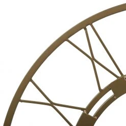 WOMO-DESIGN Wanduhr rund Ø 76cm AltGold aus Eisen - 76 x 76 cm -Günstiges Deko Geschäft e777f8e0200c4bdca2b16da352e79bc7