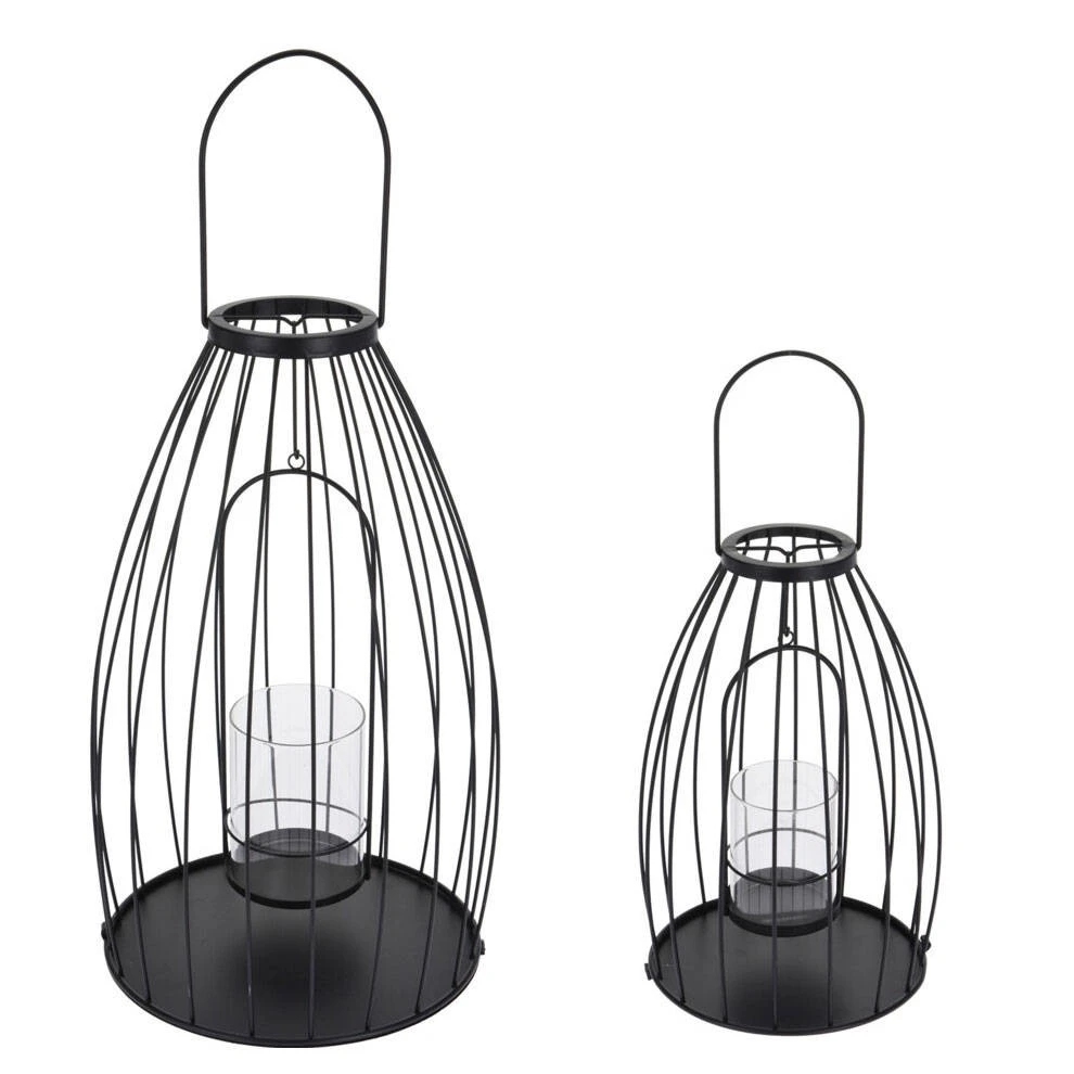 Home&Styling Collection Laternen für die Terrasse, 2er-Set 3 Home&Styling Collection Laternen für die Terrasse, 2er-Set