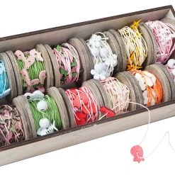 HWC Deko-Box Schnur 12 Rollen - Standard