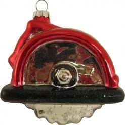 Krebs Glas Lauscha Kreissäge 9cm aus Glas und handekoriert