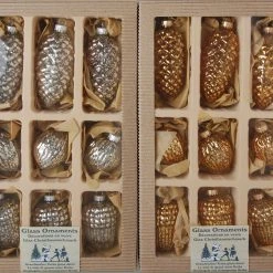 Krebs Glas Lauscha 6-10cm Zapfen/Eichel/Walnuss-Sortiment -Günstiges Deko Geschäft ed3997d93ce54eb7a8ec72f04b264ee2