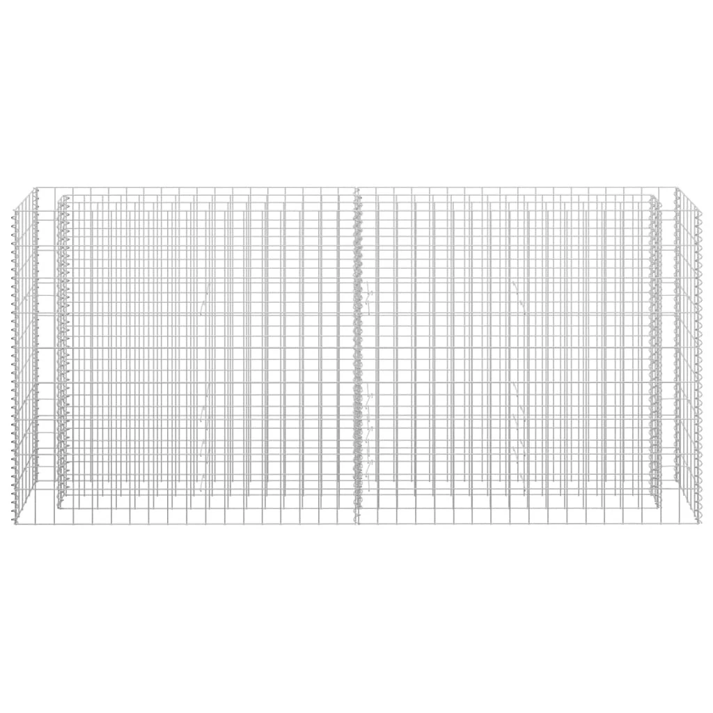 VidaXL Gabionen-Hochbeet - vidaXL Gabionen-Hochbeet Verzinkter Stahl 180×30×90 cm 6 VidaXL Gabionen-Hochbeet - vidaXL Gabionen-Hochbeet Verzinkter Stahl 180×30×90 cm – Bild 4