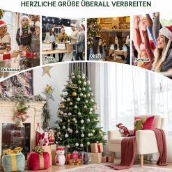 Costway 180cm Künstlicher Weihnachtsbaum -Günstiges Deko Geschäft ed7297907f314edcacc3857b60cc35c3