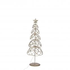 Günstiges Deko Geschäft 3 House of Seasons Baum mit LED Beleuchtung