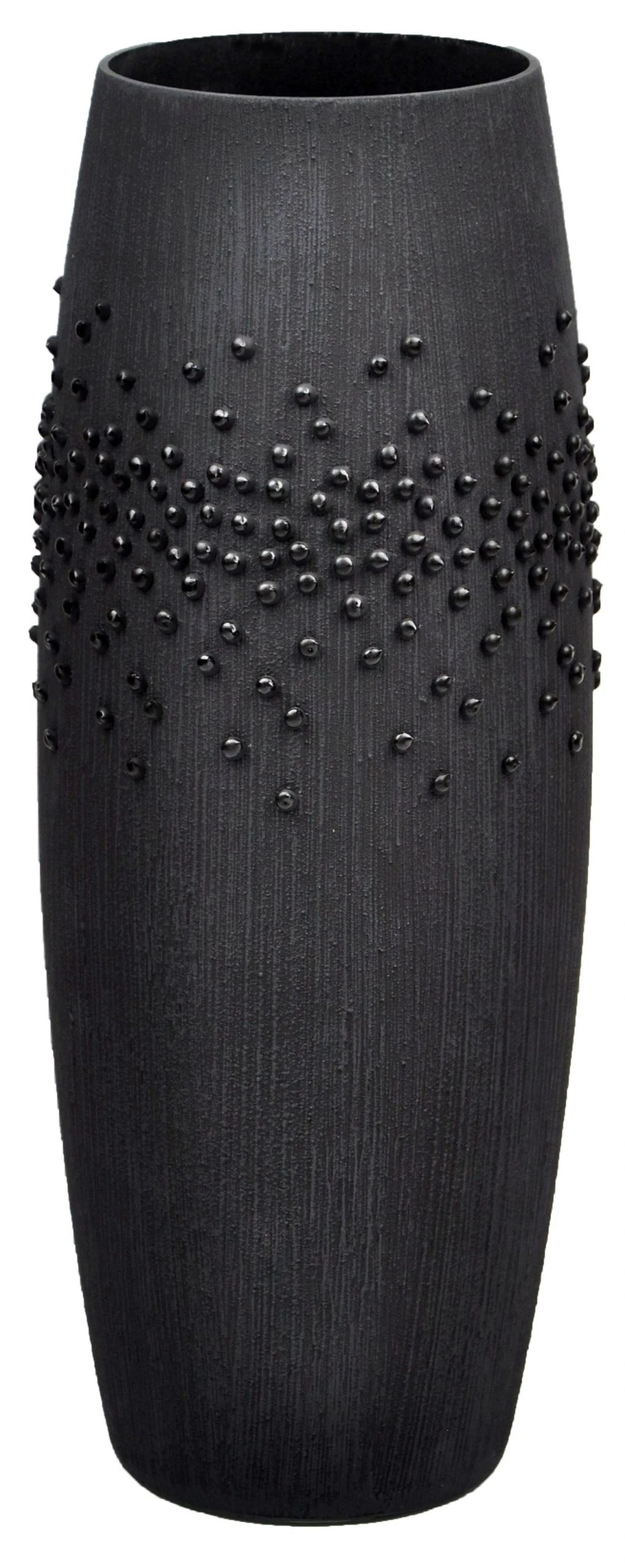 7ART Handbemalte Glasvase - Große Bodenvase aus Glas 40 cm 3 7ART Handbemalte Glasvase - Große Bodenvase aus Glas 40 cm