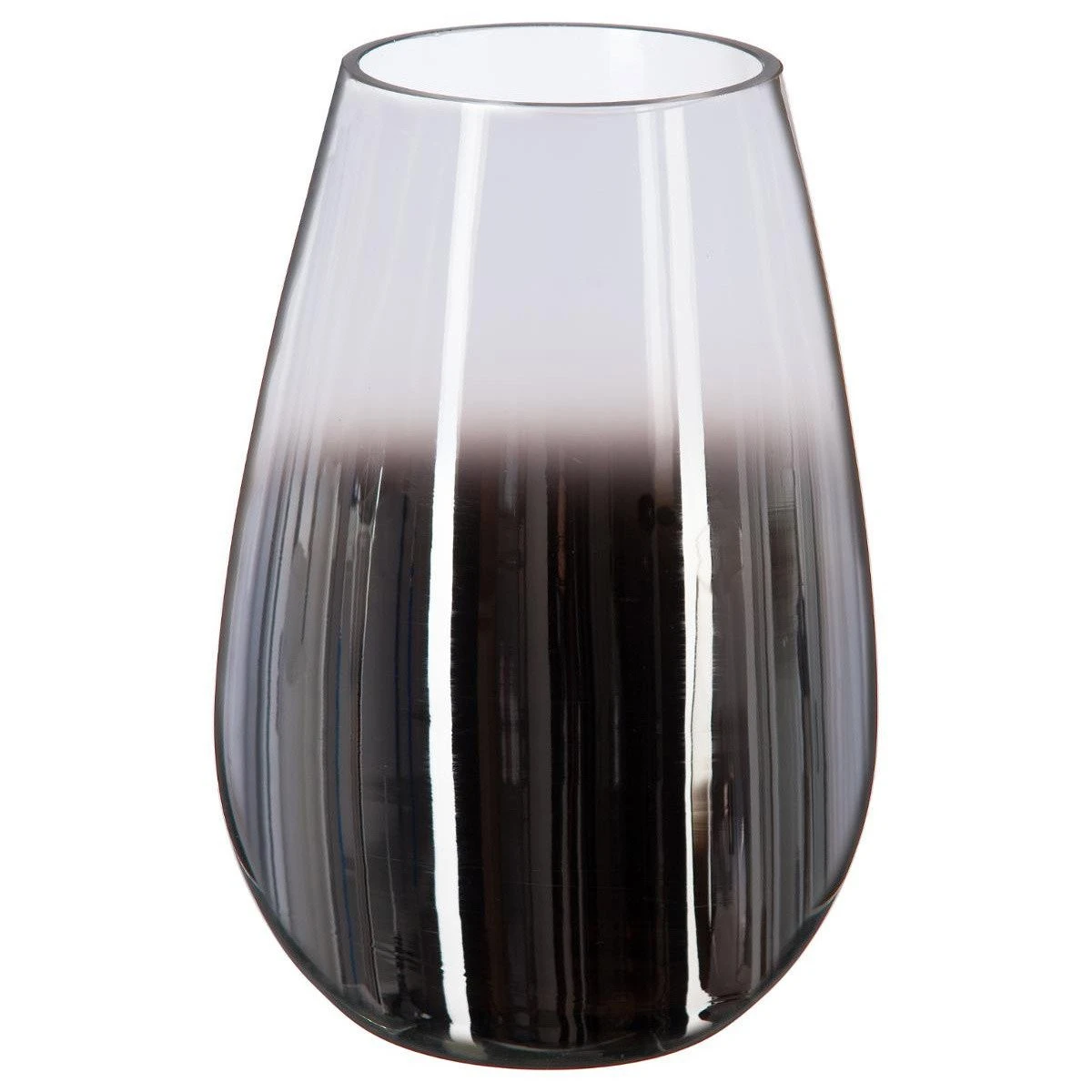 Atmosphera Créateur d'intérieur Vase aus Glas FUME, Ø 16 x 23 cm 3 Atmosphera Créateur d'intérieur Vase aus Glas FUME, Ø 16 x 23 cm
