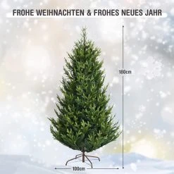 Costway 180cm Künstlicher Weihnachtsbaum -Günstiges Deko Geschäft f0262314d81b4c4ea9074e09166b56d6