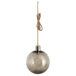 Luxform Lighting Seillampe - Luxform Lighting LED-Seillampe G170 Kugelform Rauchoptik Batterie -Günstiges Deko Geschäft f036bcee29f8492f8380a64fbd98506a