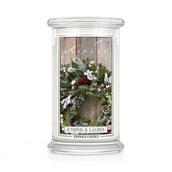Kringle Candle Große Classic Candle Juniper & Laurel