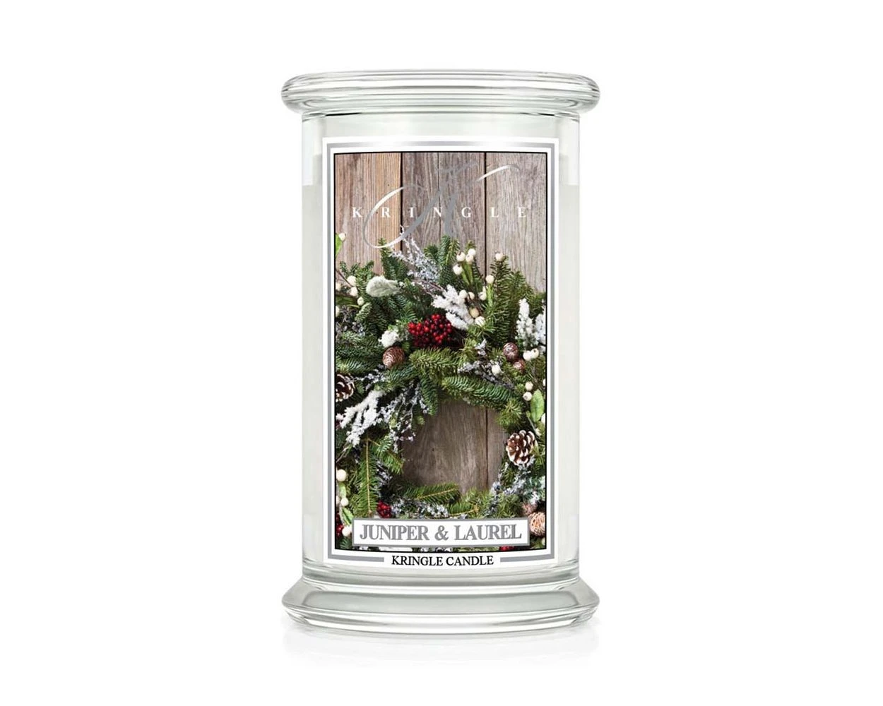 Kringle Candle Große Classic Candle Juniper & Laurel 3 Kringle Candle Große Classic Candle Juniper & Laurel