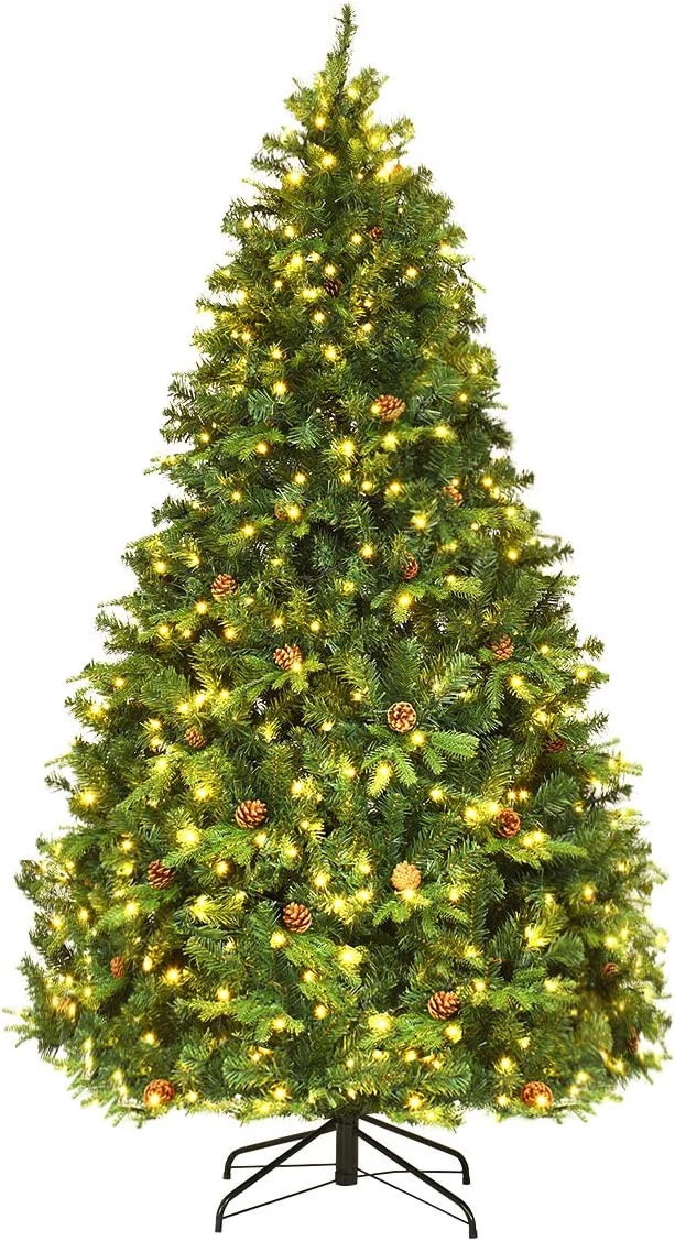 Costway 210cm LED Künstlicher Weihnachtsbaum 3 Costway 210cm LED Künstlicher Weihnachtsbaum