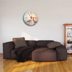 LegendArte Wanduhr - Rosa Flamingos 7 LegendArte Wanduhr - Rosa Flamingos -Günstiges Deko Geschäft f0e4616cc13749959bab1a27b9648399