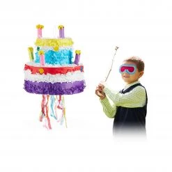 Relaxdays Pinata Geburtstag Torte -Günstiges Deko Geschäft f2019ed5047c42818e675ae463e2eb54