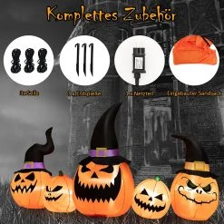 Costway Kürbisfamilie Halloween -Günstiges Deko Geschäft f281cd1399214f4cb90582f5f3a1a8d4