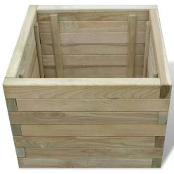 VidaXL Hochbeet Holz - vidaXL Hochbeet 50x50x40 cm Holz Quadratisch -Günstiges Deko Geschäft f293e5ac599244529544f59978c0e65f