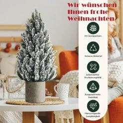 Costway 47cm Künstlicher Weihnachtsbaum 12 Costway 47cm Künstlicher Weihnachtsbaum -Günstiges Deko Geschäft f5be90e80613445cb98f6e928e84db73