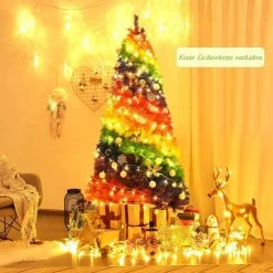 Costway 210cm Künstlicher Weihnachtsbaum -Günstiges Deko Geschäft f608474a31ec451f9c2a182303731965