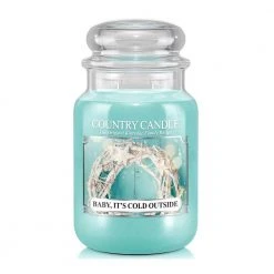 Country Candle Large Jar Baby it's cold outside