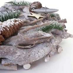 HWC Adventskranz XXL rund Holz Kerzen rot - Mit Kerzen, rot 8 HWC Adventskranz XXL rund Holz Kerzen rot - Mit Kerzen, rot -Günstiges Deko Geschäft f73543652efe41f7b53b4c72f62fa72c 1