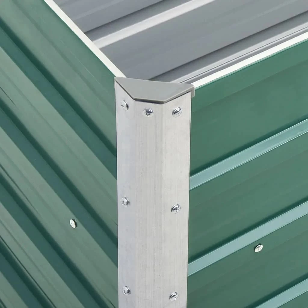 VidaXL Garten-Hochbeet Verzinkter Stahl Grün - vidaXL Garten-Hochbeet Verzinkter Stahl 240×40×77 cm Grün 6 VidaXL Garten-Hochbeet Verzinkter Stahl Grün - vidaXL Garten-Hochbeet Verzinkter Stahl 240×40×77 cm Grün – Bild 4