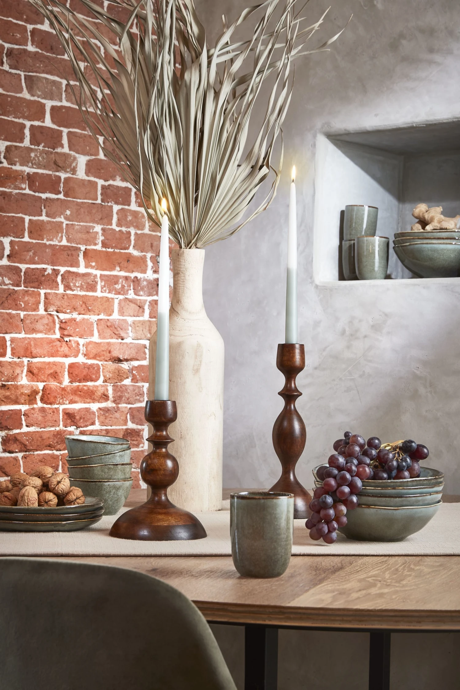 Mica Decorations Kerzenhalter Lindy - 10 x 32 x 10 cm - Durchmesser: 10 cm 4 Mica Decorations Kerzenhalter Lindy - 10 x 32 x 10 cm - Durchmesser: 10 cm – Bild 2