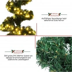 Costway 120cm LED Künstlicher Weihnachtsbaum 12 Costway 120cm LED Künstlicher Weihnachtsbaum -Günstiges Deko Geschäft fbcd8fda58cd431788d5435140d6f9d3