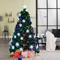 Costway 180cm LED Künstlicher Weihnachtsbaum -Günstiges Deko Geschäft fccd9d4ea6f74f0f9fbbf74f1dd0cb97
