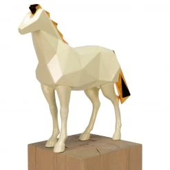 KUNSTLOFT Skulptur Snow Horse