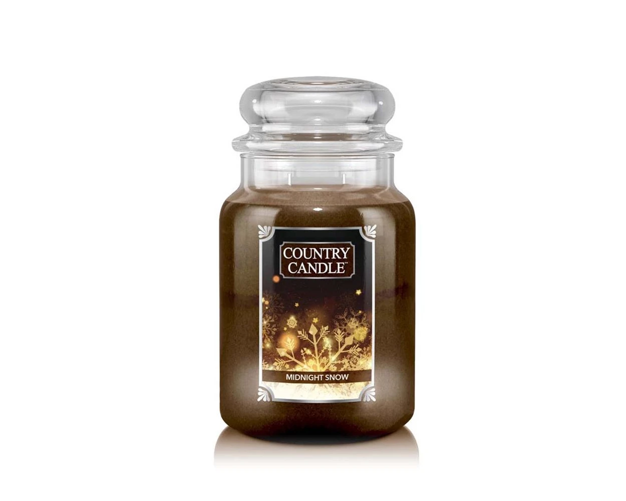 Country Candle Large Jar Midnight Snow 3 Country Candle Large Jar Midnight Snow