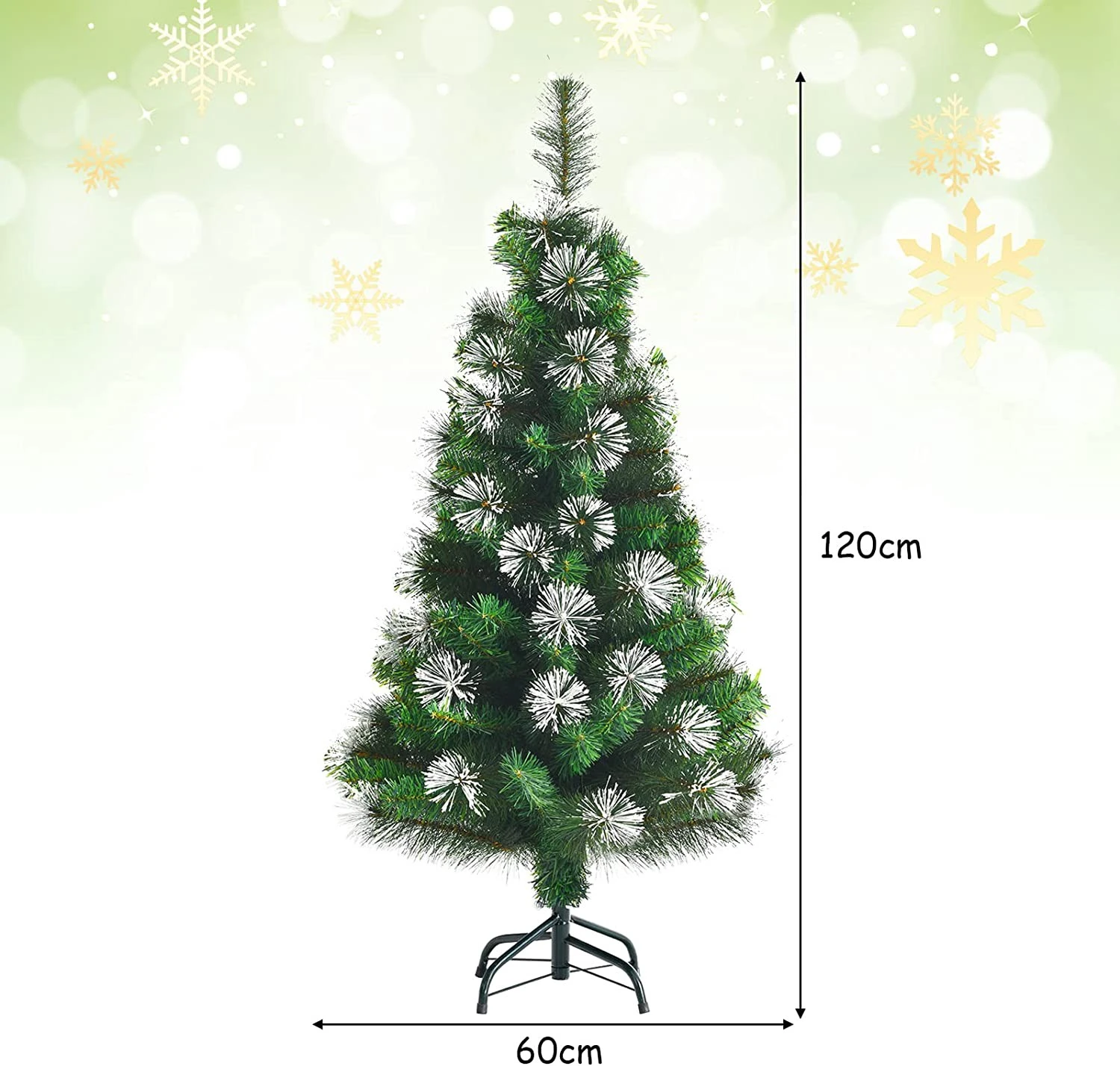 Costway 120cm Künstlicher Weihnachtsbaum 8 Costway 120cm Künstlicher Weihnachtsbaum – Bild 6