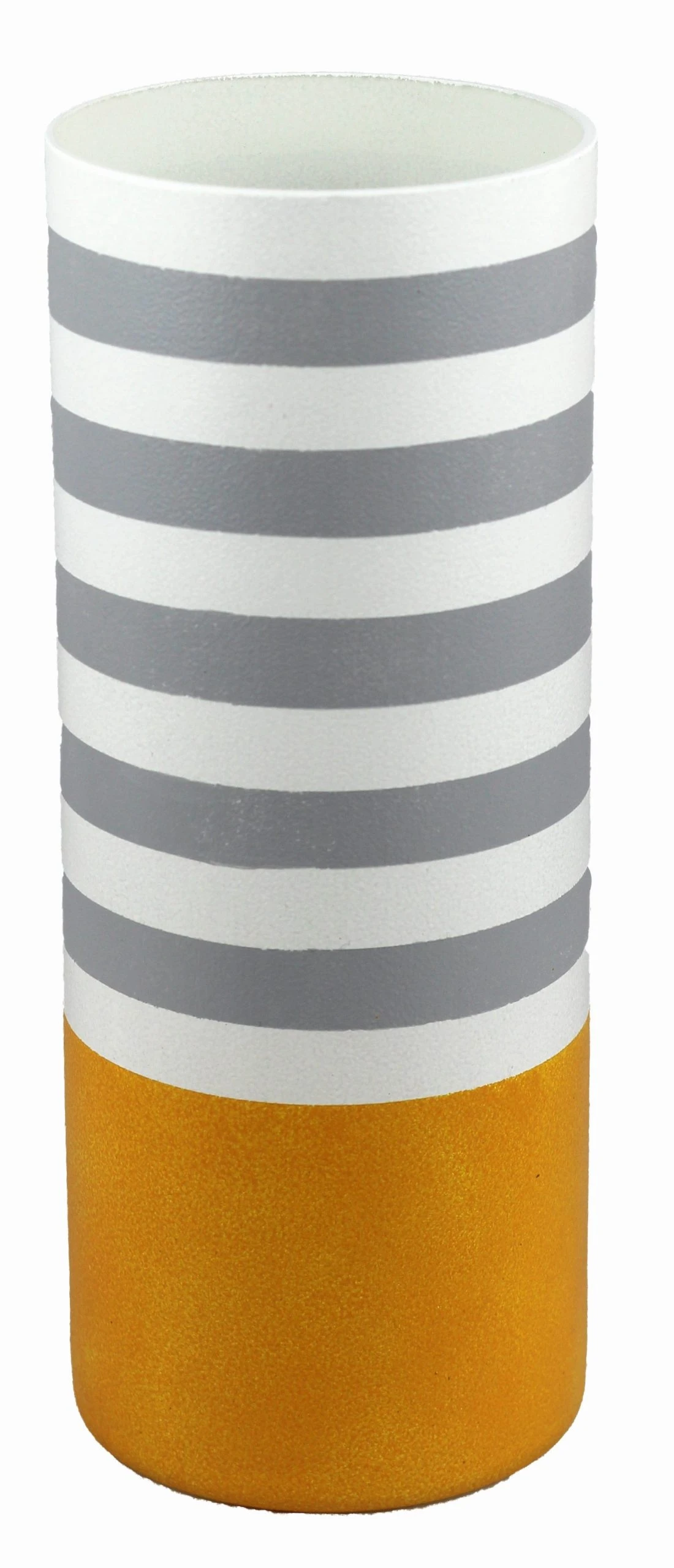 7ART Handbemalte Glasvase - Tischvase aus Glas 30 cm 4 7ART Handbemalte Glasvase - Tischvase aus Glas 30 cm – Bild 2