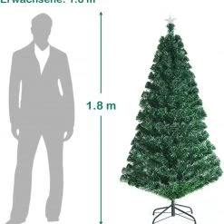 Costway 180cm LED Künstlicher Weihnachtsbaum -Günstiges Deko Geschäft fec3c25f57c14a37a57338d05a8a3d44