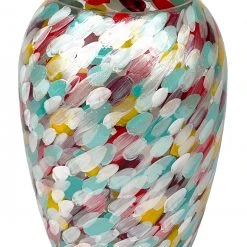 7ART Handbemalte Glasvase - Tischvase aus Glas 20 cm -Günstiges Deko Geschäft fecee90c7c3b4fe8a6cfb857c04679c0.cropped 720 715 1731 2677.processed scaled