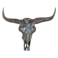 Ars manufacti Deko Stiergeweih - Kobaltblau