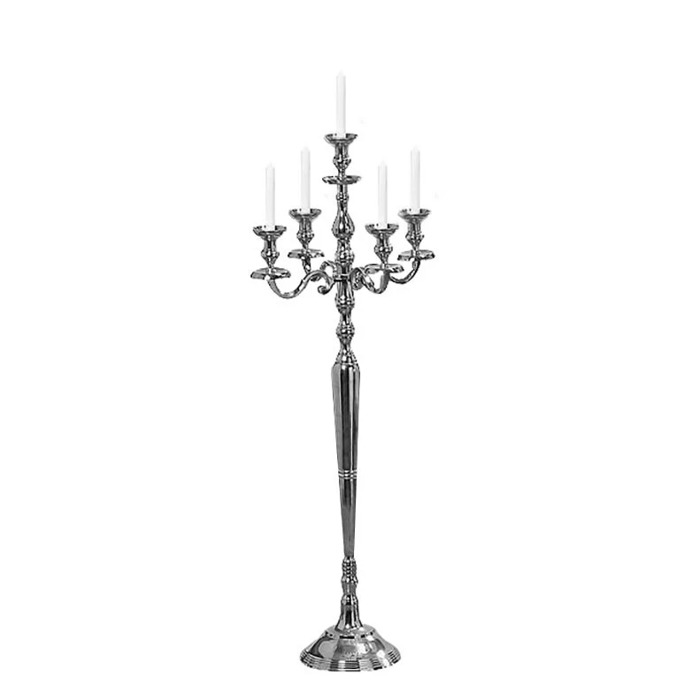 Boltze Kerzenständer Victoria II - Aluminium - Nickel 3 Boltze Kerzenständer Victoria II - Aluminium - Nickel