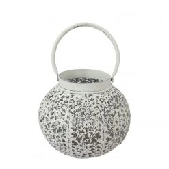 My Flair Orient Laterne Jawa - Wieß - Mittel