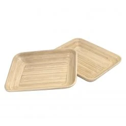 Flechtwaren Müller Schale Cairns (2er-Set) - Bambus massiv