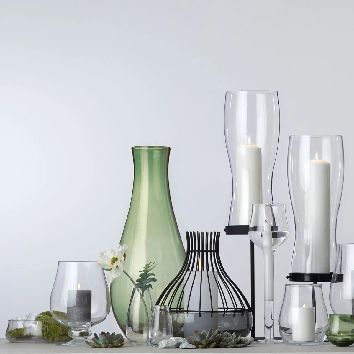 Leonardo Windlicht Giardino (mit Aufsatz) - Glas / Metall – Schwarz - Höhe: 29 cm 7 Leonardo Windlicht Giardino (mit Aufsatz) - Glas / Metall – Schwarz - Höhe: 29 cm – Bild 5