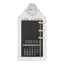 My Flair Wanduhr Kretinga - Weiß / Schwarz