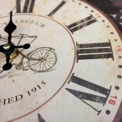 My Flair Wanduhr Palanga - Beige / Braun -Günstiges Deko Geschäft wanduhr palanga weiss braun 4746244